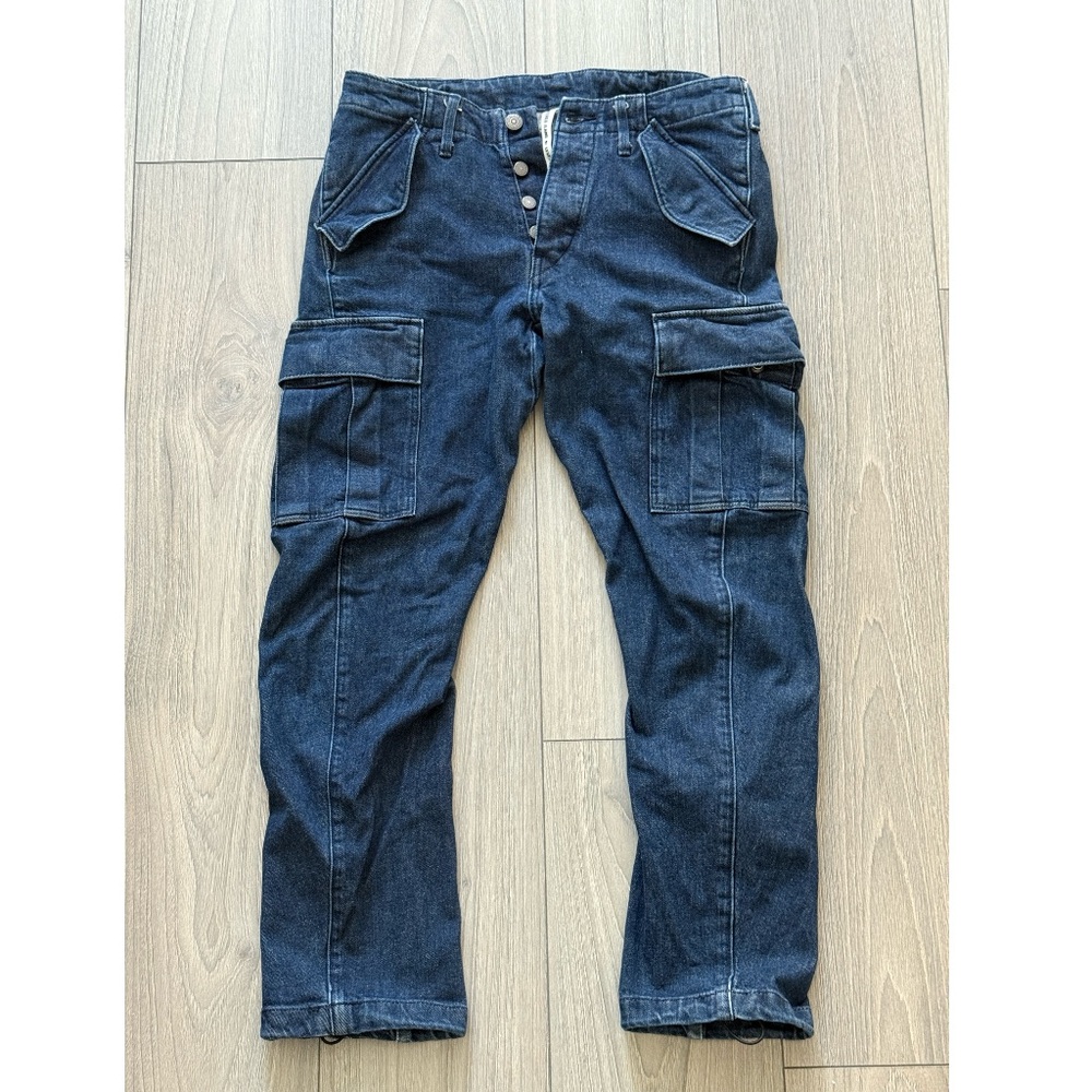 Levi's Engineered Dark Blue Cargo Style Denim Pants